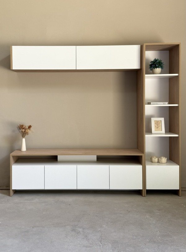 Producto - Rack + colgante + biblioteca