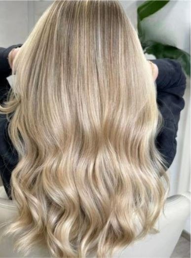 Producto - Cortina de pelo, Tonos claros