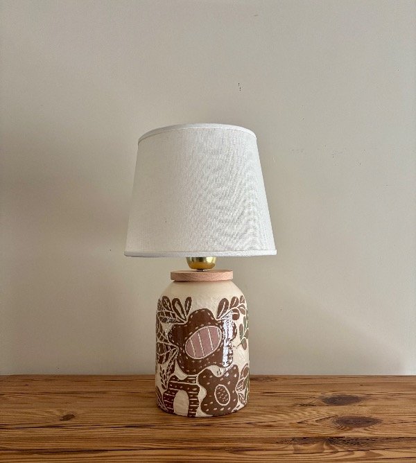 Producto - Lámpara Tambor Flor Cacao chica - A PEDIDO - 3