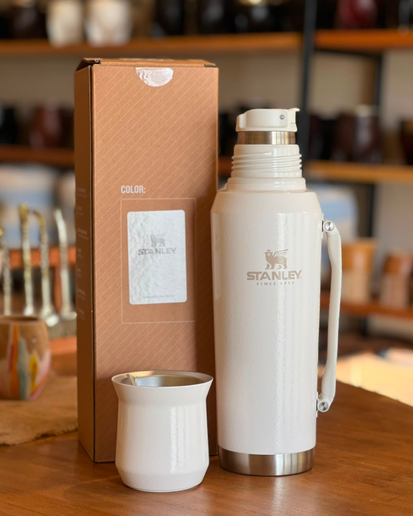 Producto - TERMO MATE SYSTEM 1.2L BLANCO