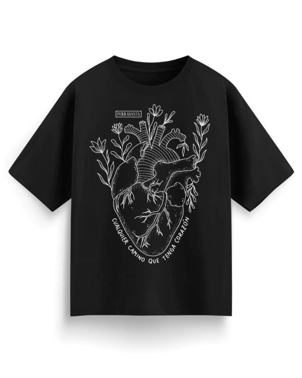 Producto - Remerón Cualquier camino que tenga corazón