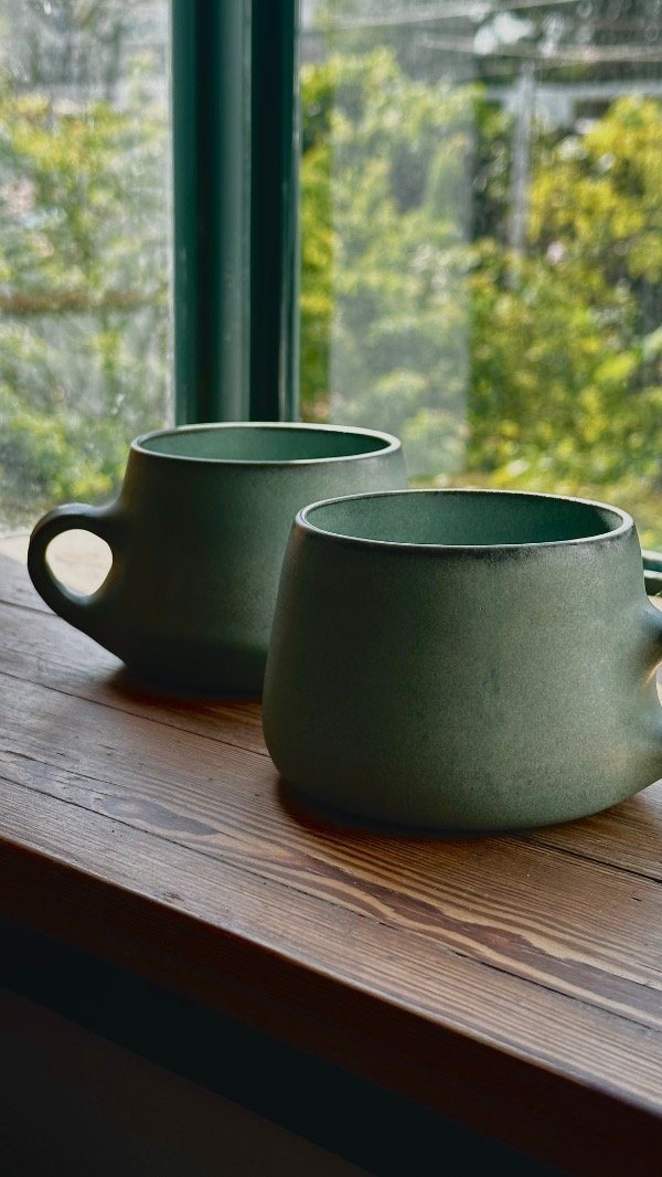 Producto - Juego de tazas LINDA Cian 2u.