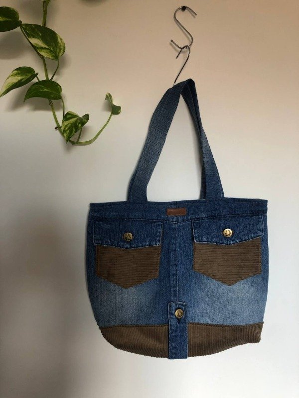 Producto - Tote jean y corderoy