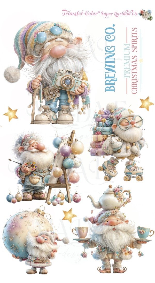 Producto - TRANSFER COLOR SÚPER NAVIDAD 04