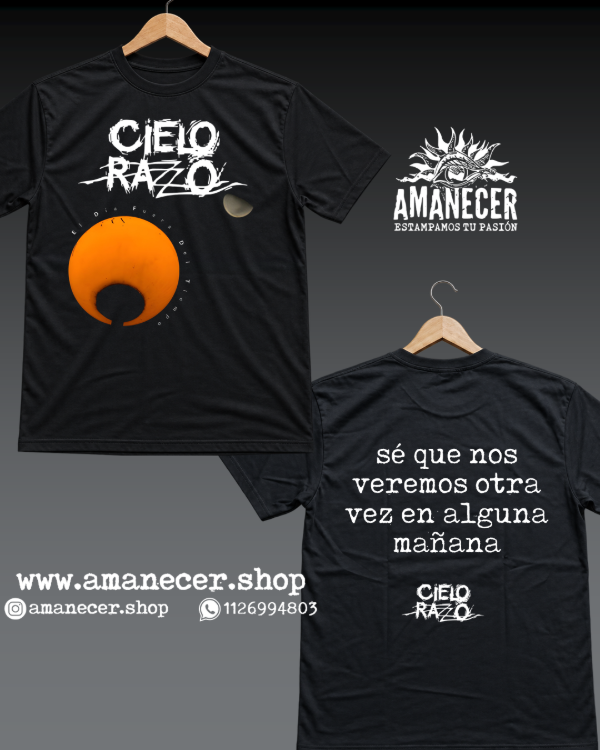 Producto - Remera Cielo Razzo El dia fuera del tiempo - 0