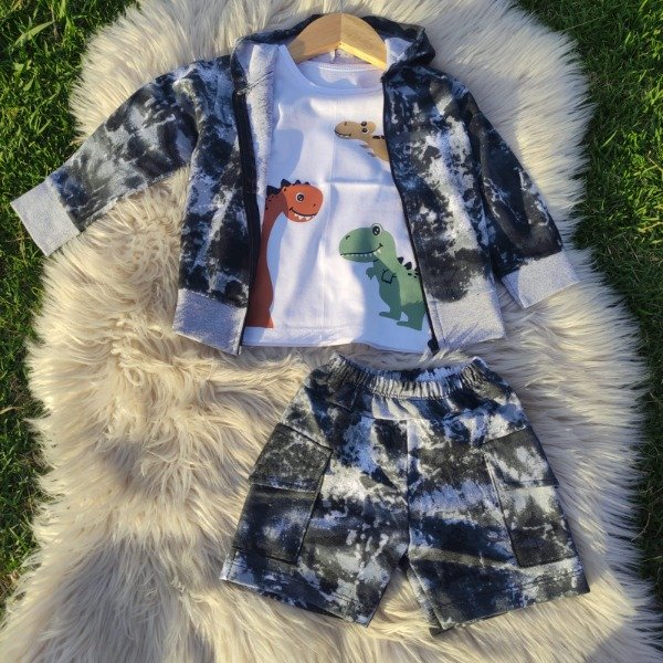 Producto - LINEA GIANCHU Combo 3 Piezas short remera y campera