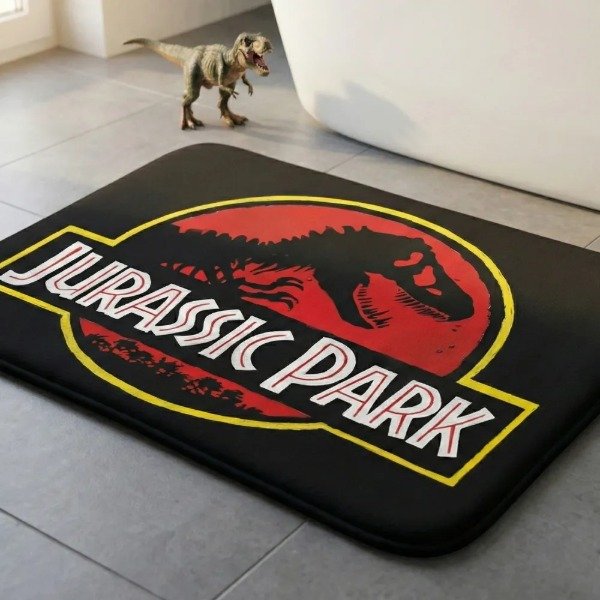 Producto - Alfombra de Baño Jurassic Licencia Oficial