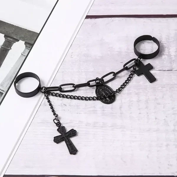 Producto - Anillos Black chain