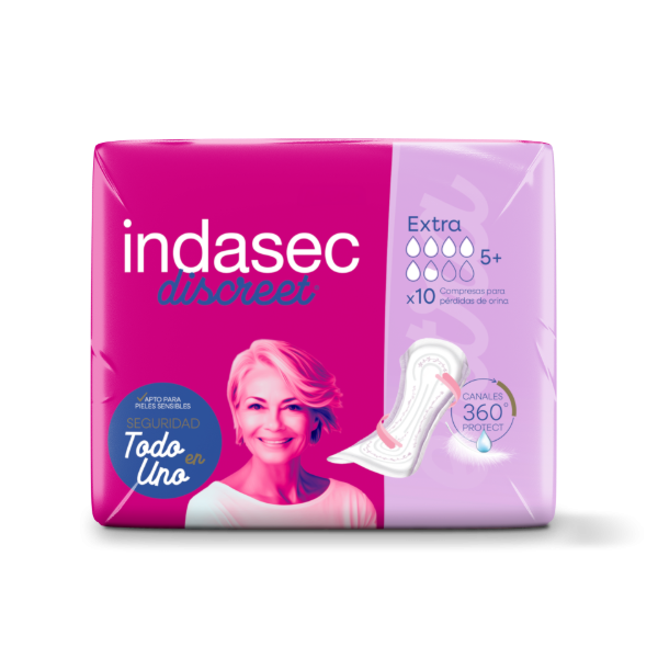 Producto - Indasec Discreet Extra 20 Apositos para Incotinencia