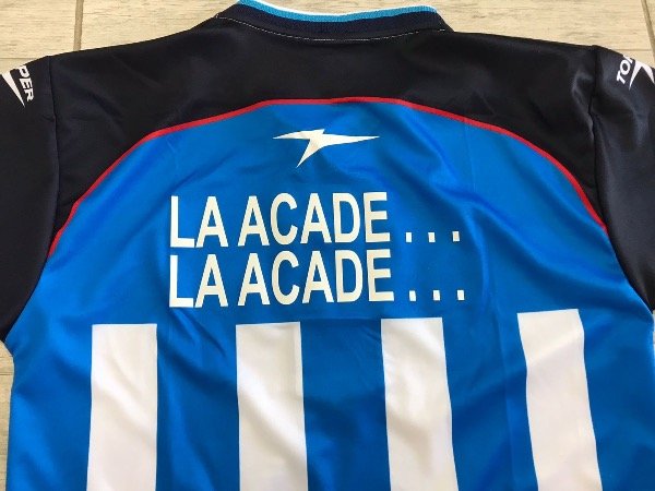 Producto - Camiseta retro de Racing 2001 titular - 3