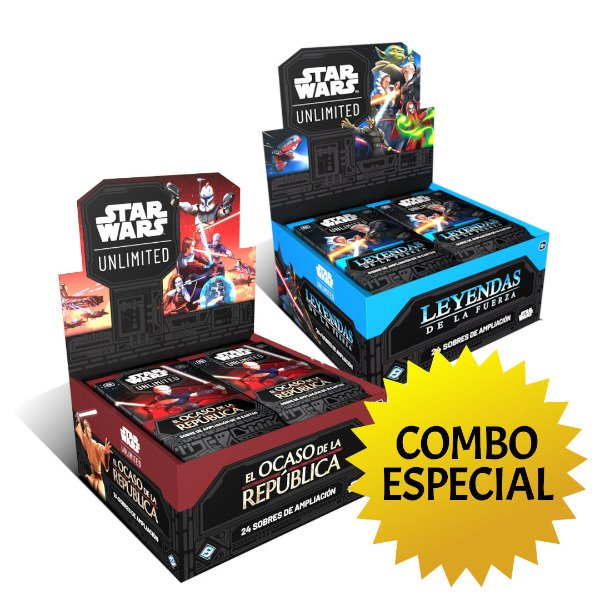 Producto - Star Wars: Unlimited - Combo Ampliación Set 3 + Set 5