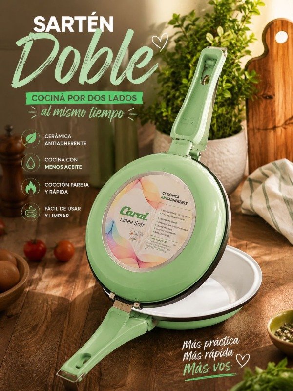 Producto - Sarten doble carol
