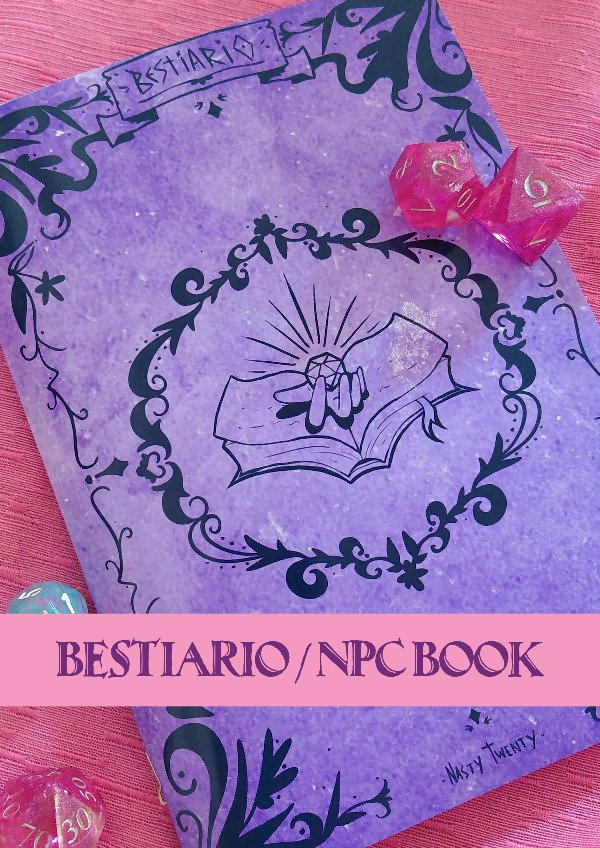 Producto - Bestiario / NPC Book para DMs - 0