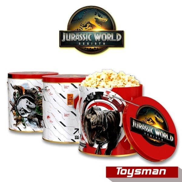 Producto - Lata Jurassic World Renace