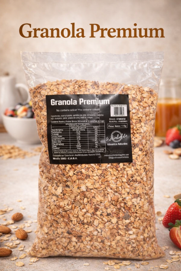 Producto - Granola Premium Archimboldo 1k