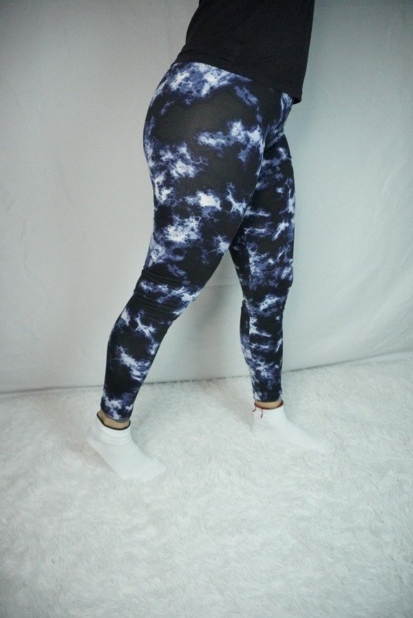 Producto - CALZA ESTAMPADAS CON FRIZA AZUL
