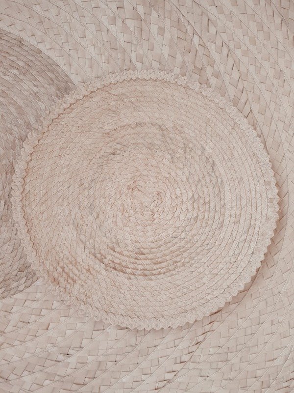 Producto - Individual Palma Natural Tejido Cerrado