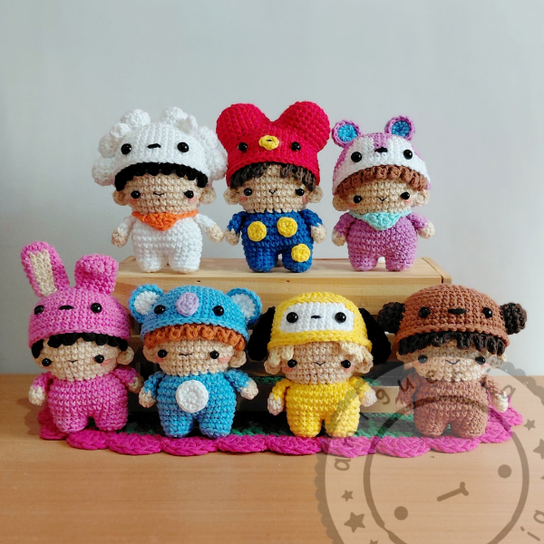 Producto - BTS - BT21patrones amigurumi. - 0