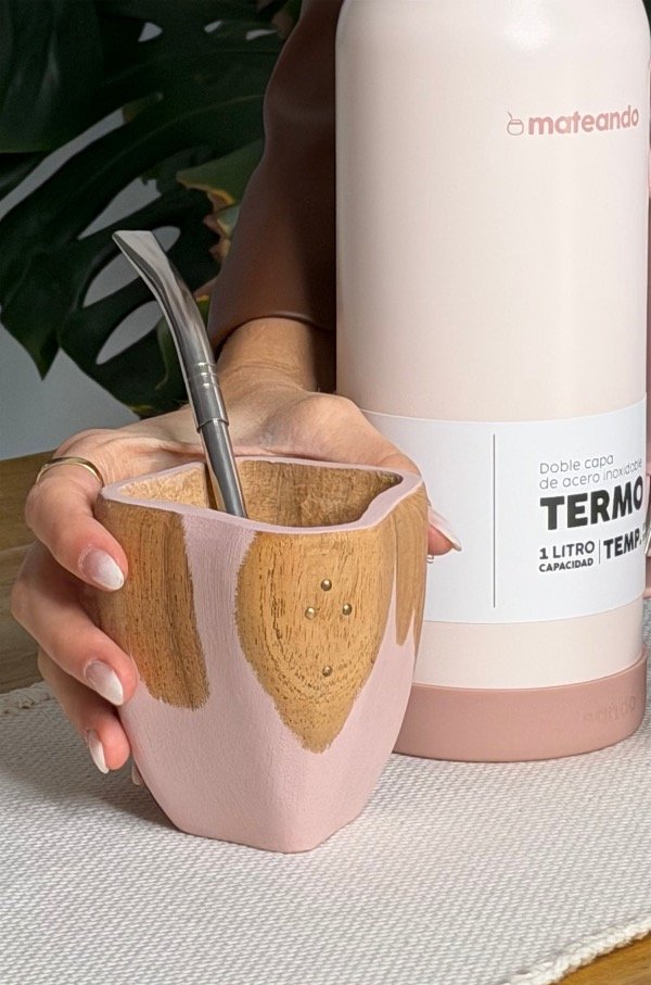 Producto - MATE VACA RANCHERO 4.0 ROSE QUARTZ