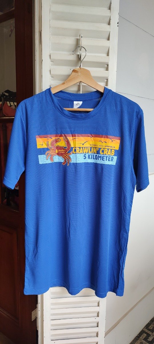 Producto - Remera azulina estampada, talle M
