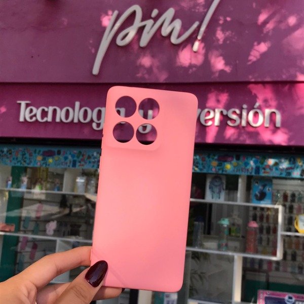 Producto - Motorola Edge 60 Fusion Silicone Case Rosa