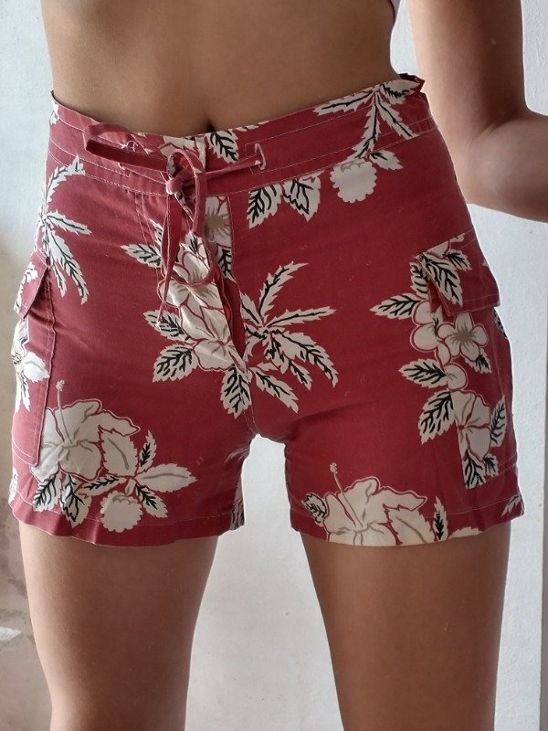 Producto - Short Hawai rojo