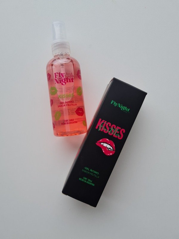 Producto - Lubricante comestible Kisses sabor frutilla