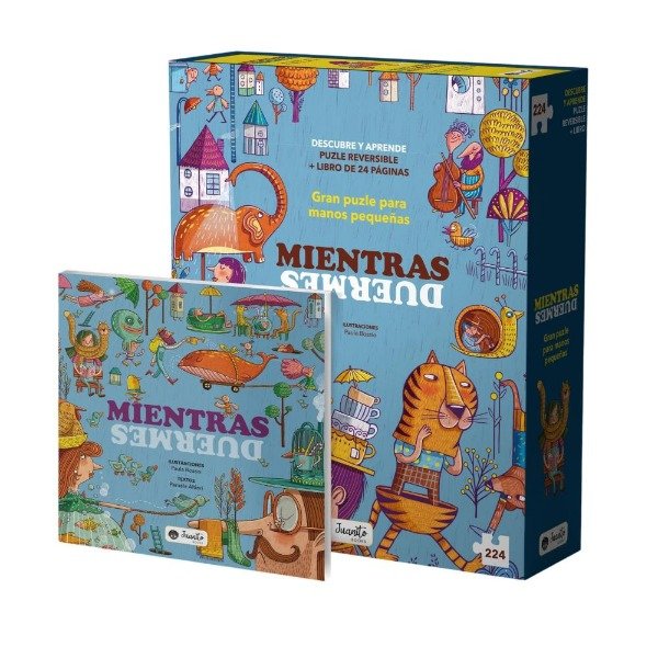 Producto - MIENTRAS DUERMES - PUZZLE REVERSIBLE 224 PIEZAS
