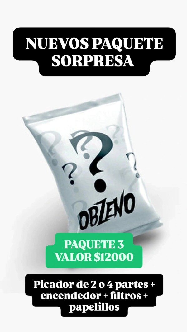 Producto - NUEVO PAQUETE SORPRESA 3