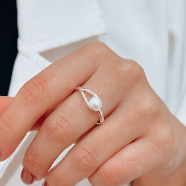 Producto - Anillo Perla De Rio Plata 925 - 1