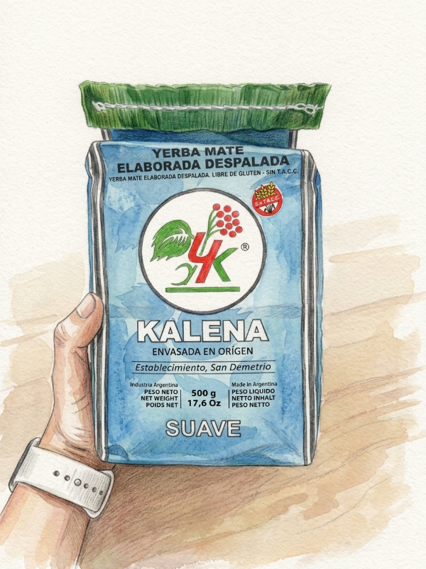 Producto - Yerba Mate Kalena Despalada Suave