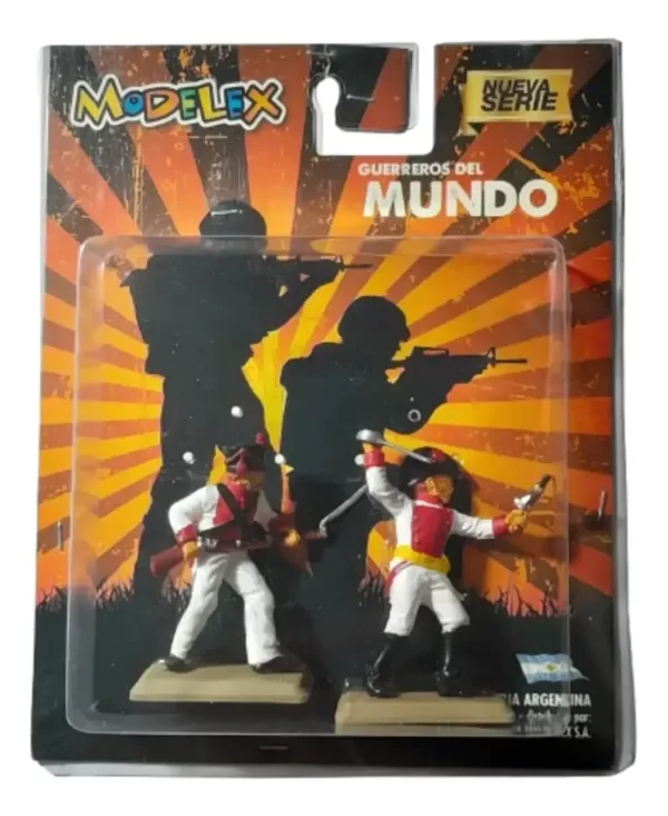 Producto - Fallado!!! Soldadito A Pie De Plastico Blister x 2 Españoles (27) Modelex - 0