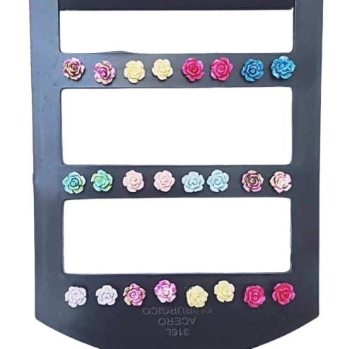 Producto - Aros Abridores rositas (varios colores)