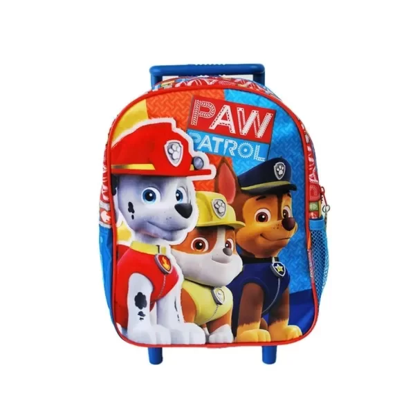 Producto - MOCHILA 12" PAW PATROL CON CARRO