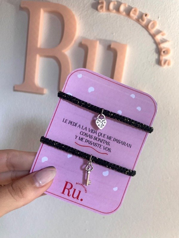 Producto - Pulseras Llave y Candado 2