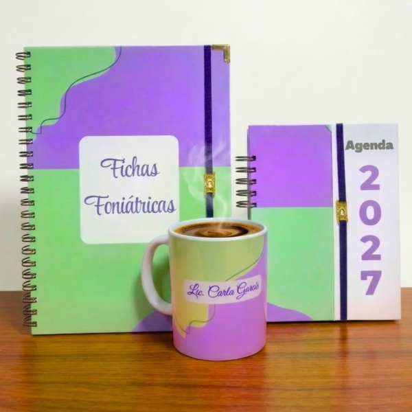 Producto - Combo Fonoaudiología - Agenda Diaria - 0