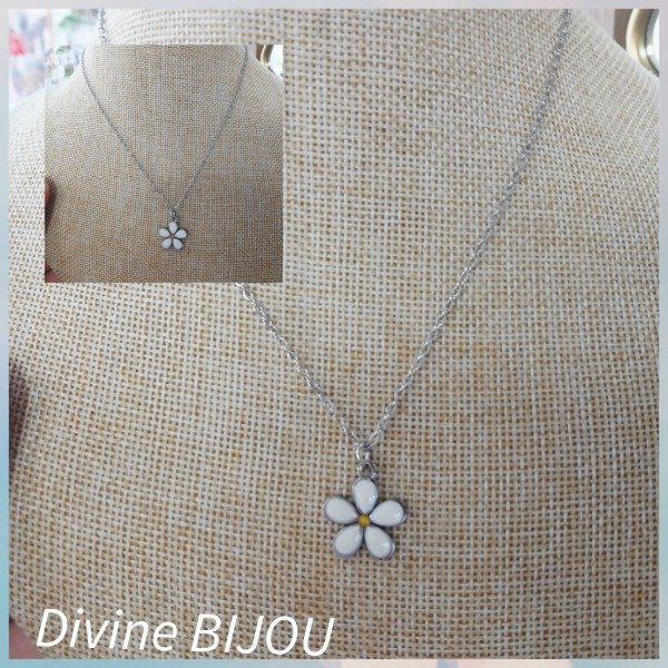 Producto - Collar Margarita acero