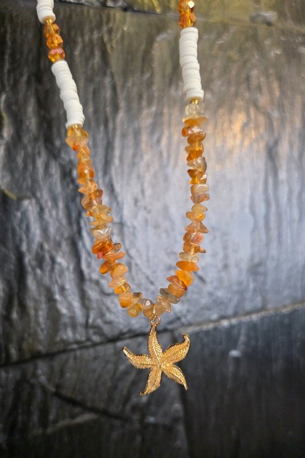 Producto - Collar Estrella de Mar Cornalina - 4