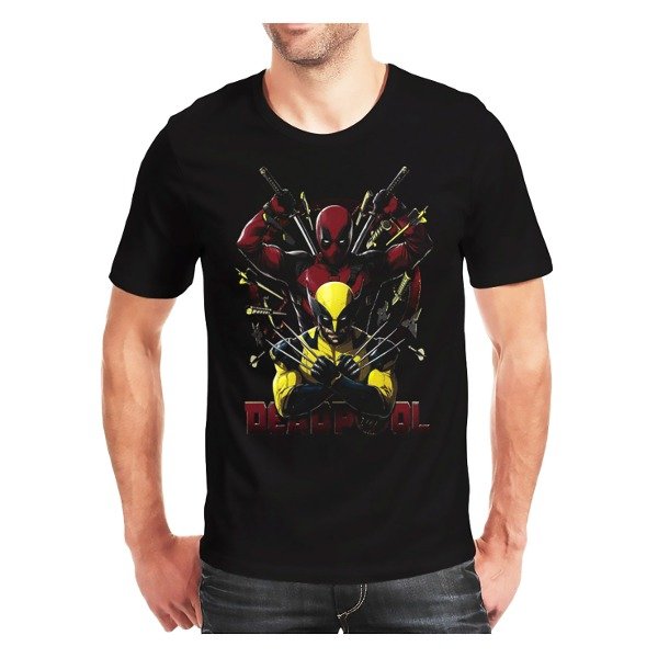 Remera deadpool y wolverine