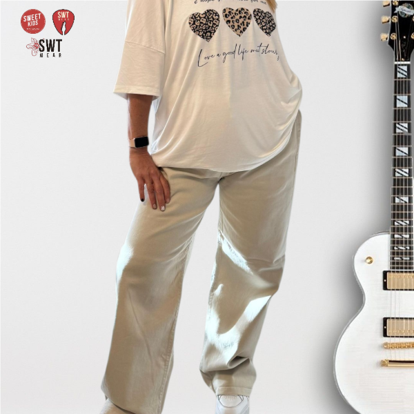 Producto - Jean Wide Leg Arena Talle 46 a 54 Art 887