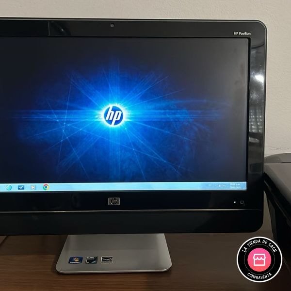 Producto - PC ALL IN ONE HP PAVILLION AMD ATHLON 1.6 GHz 2GM RAM WINDOWS 7 #8249