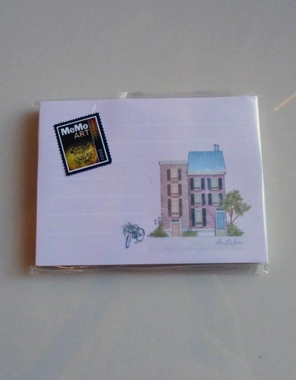 Producto - Notas adhesivas Memo Art 100x74mm ciudades "Amsterdam"