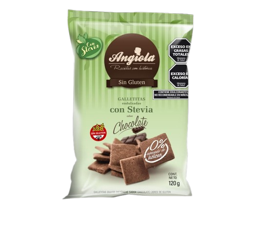 Producto - GALLETITAS CON STEVIA ANGIOLA