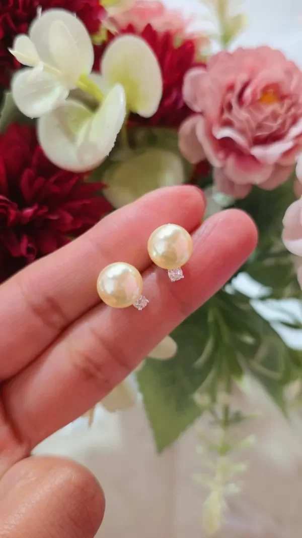 Producto - Aros perla con cubic AB