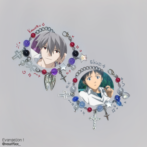 Producto - Pulseras Kaworu y Shinji