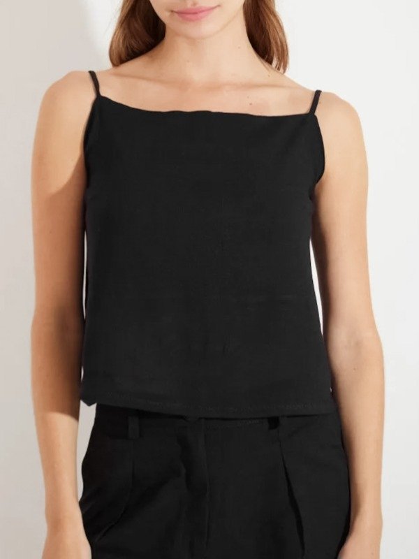 Producto - Blusa Tiras Finas Para Atar En Espalda