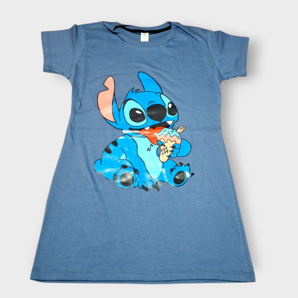 Producto - Vestido Juvenil Stitch Azul T12