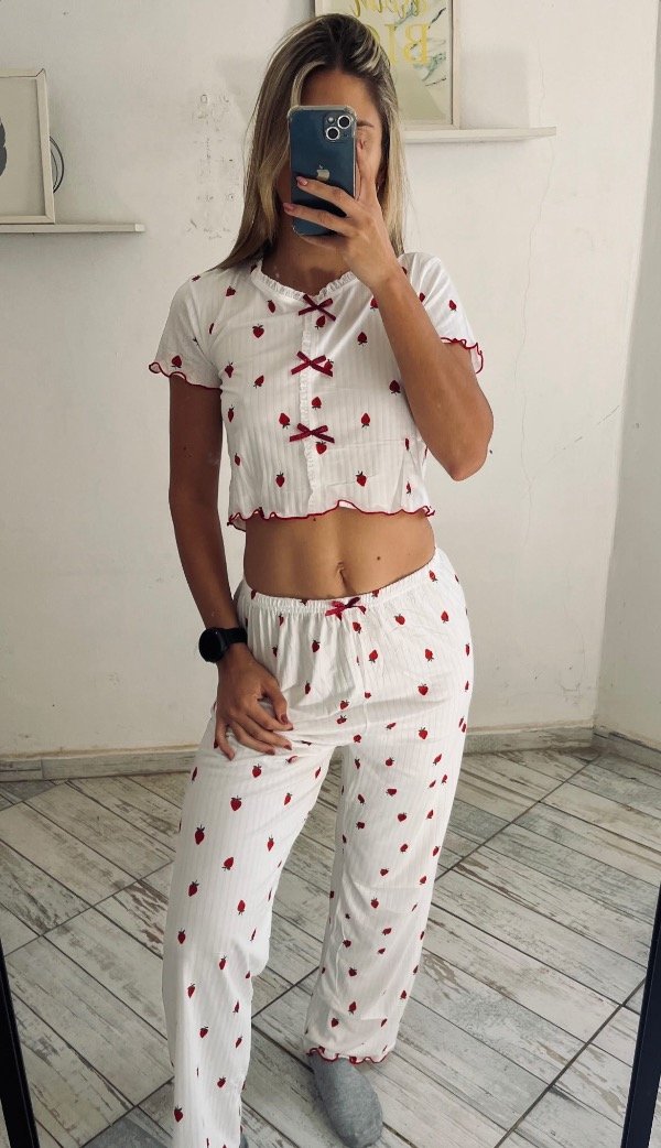 Producto - Pijama remera corta + pantalón