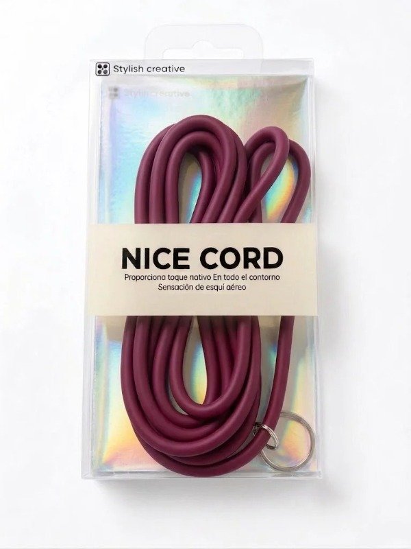 Producto - Correa larga bordo