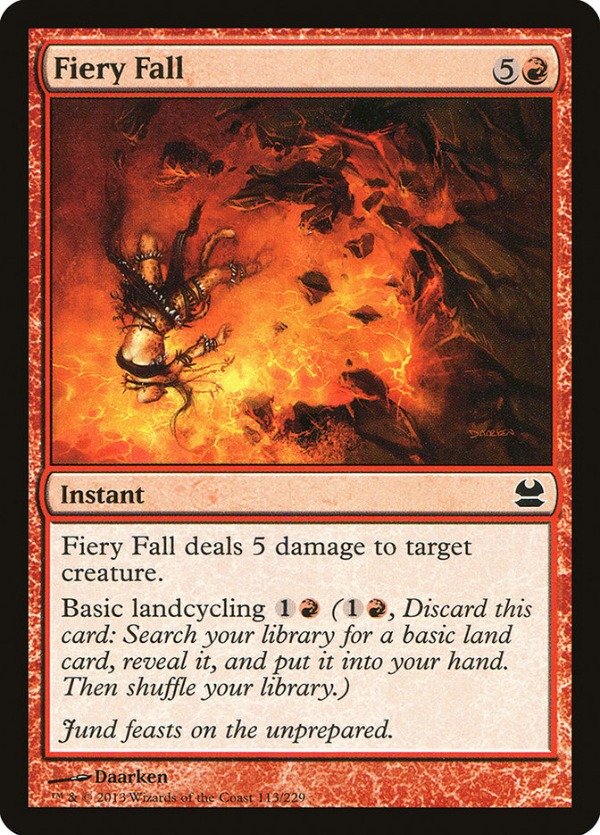 Producto - Fiery Fall  Modern Masters
